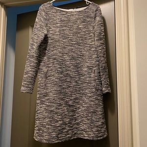Gap Boucle Dress Long Sleeves with Pockets TALL